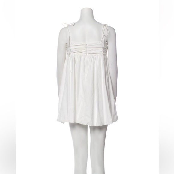 Reformation Catarina dress USA large 10 white - Picture 10 of 13